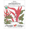Burgundy Amaranth Seeds (Organic)