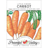 Little Finger Carrot Seeds (Organic)