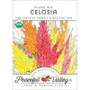 Organic Celosia, Plume Mix (pack)
