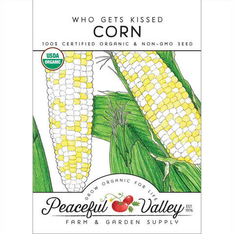 Who Gets Kissed Corn Seeds (Organic)