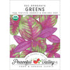 Red Amaranth Greens Seeds (Organic)