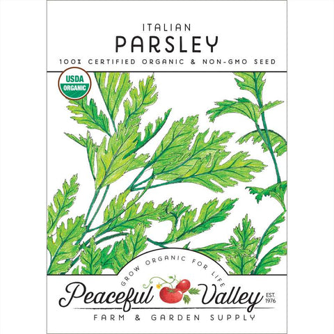 Organic Parsley, Italian