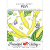 Golden Sweet Pea Seeds (Organic)