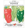 Ancho Poblano Pepper Seeds (Organic)