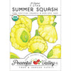Y-Star Summer Squash Seeds (Organic)