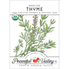 Organic Thyme, English