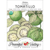 Verde Tomatillo Seeds (Organic)